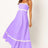 Striped Contrasting Colors Long Dress Women Spaghetti Strap High Waist Backless Party Evening Dresses Female Sleeveless Spring - Lootquake