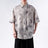 M-5XL Plus Size Men Chinese Traditional Short Sleeve Tang Kung Fu Uniform Men's Summer Streetwear Bamboo Printed Shirt for Mens - Lootquake
