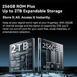 Tablettes Blackview MEGA 2 12 pouces 2K écran Widevine L1 24 Go (8 + 16) Android 15 256 Go 9000 mAh AI caméra principale Pad PC