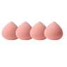 Lot de 4 houppettes à poudre de maquillage souples en forme de fruits, éponges en forme d'œuf de beauté, houppettes cosmétiques, éponges à fond de teint souples, outil de beauté