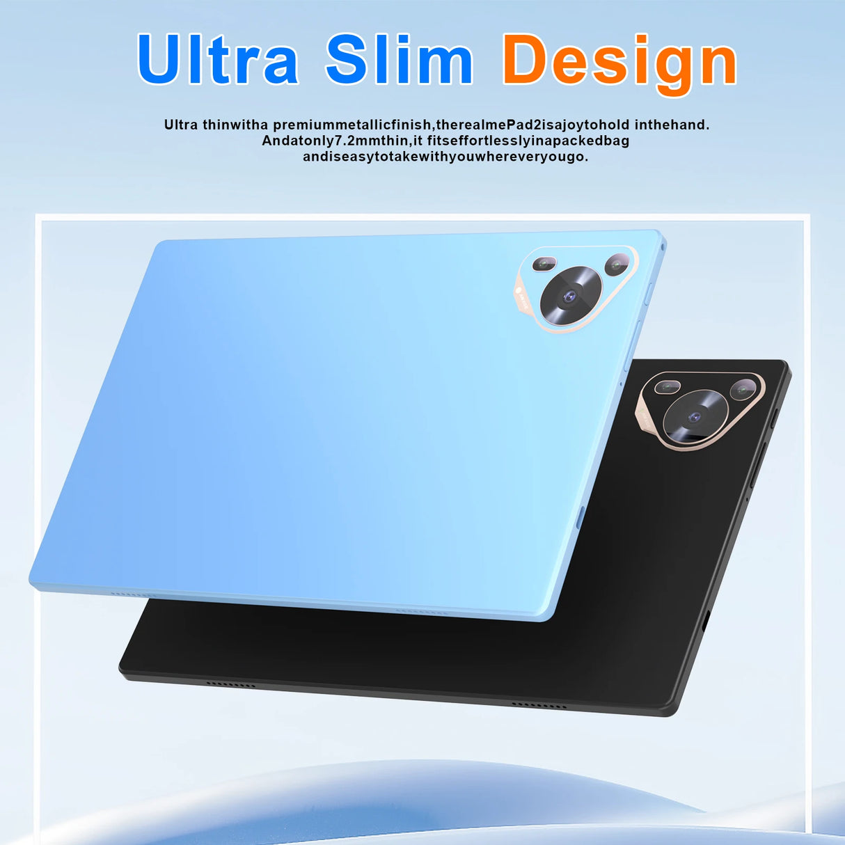 Tablette haute performance Pad 9 Pro 10,1 pouces 2K plein écran 16 Go + 1 To Snapdragon 8 Gen2 Android 13 24MP + 48MP