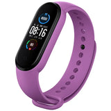 Watch Strap For Xiaomi Mi Band 7 6 5 4 3 Wristband Silicone Bracelet Wrist Straps MiBand 3/4 band5 band6 Smartwatch Accessories - Lootquake