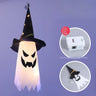 New Halloween Horror Atmosphere Creative Hanging Decorations Haunted House Scene Decoration LED Lights Ghost Party Garden