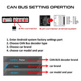 Car Radio Harness Adapter CAN Bus Decoder RCA Connector 16Pin to 52 Pin Wiring Cable for Jeep Renegade Cherokee Compass Wrangler - Lootquake
