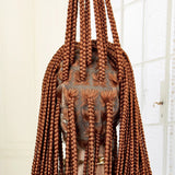 350# Blonde HD Full Lace Braided Wig | Knotless Box Cornrows | Crochet Braids | Synthetic Braids for Black Women