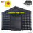 7x5m Disco Light N Fog Machine Black Cube Blow Up Bar Tent Inflatable Nightclub Portable Inflatable Party Tent Free Air Shipping - Lootquake