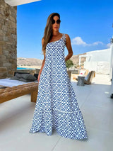 Sexy 3D Flower Long Dress Women 2024 Summer Semi-sheer Party Dresses Elegant Slim One Shoulder Maxi Vestidos Holiday Beach Robe - Lootquake