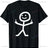 Middle Finger Funny Maniac Printed Man T Shirt Loose Casual Fashion Harajuku Hip Hop T-shirt Hipster Streetwear Comfort Clothing - Lootquake