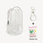 Colorful Transparent Protector Case Organizer Box for 17cm Labubu Plush Dolls Outdoor Display Bag With Keychain Doll Accessories - Lootquake
