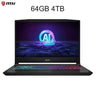 Portátil MSI Katana A17 AI 2024 de 17,3 pulgadas, pantalla IPS 2.5K QHD de 240 Hz, netbook AMD Ryzen R9-8945HS de 16 GB, 1 TB RTX4060, para juegos
