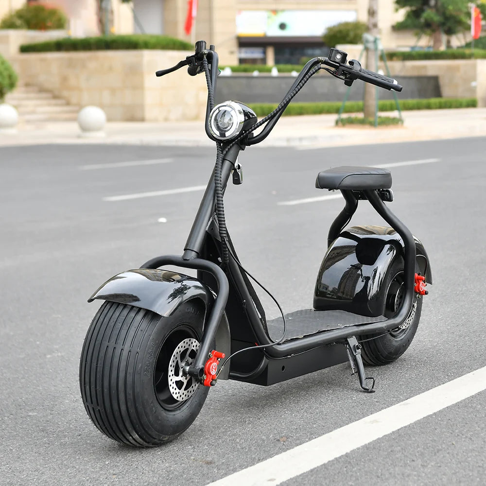 60V25AH 4000W Motor Citycoco Electric Scooter 18 Inch Snowfield Off-road Tire Max Speed 60-70KM/H Max Load 250KG USA STOCK