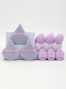 12 Piece All Purpose Makeup Sponge Set with Loose Powder Puffs Mini Air Cushion Puffs Beauty Eggs and Mini Beauty Sponges