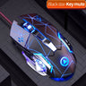 G15 Mechanical Gaming Mouse 7-Color Breathing Light Wired Laptop USB Desktop Office Computer Gaming Mouse Mute
