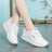 Little White Shoes Women's 2024 New Sports Casual Soft Single Shoes Spring Autumn Designer Sneakers    Middle-aged And Elderly - Lootquake