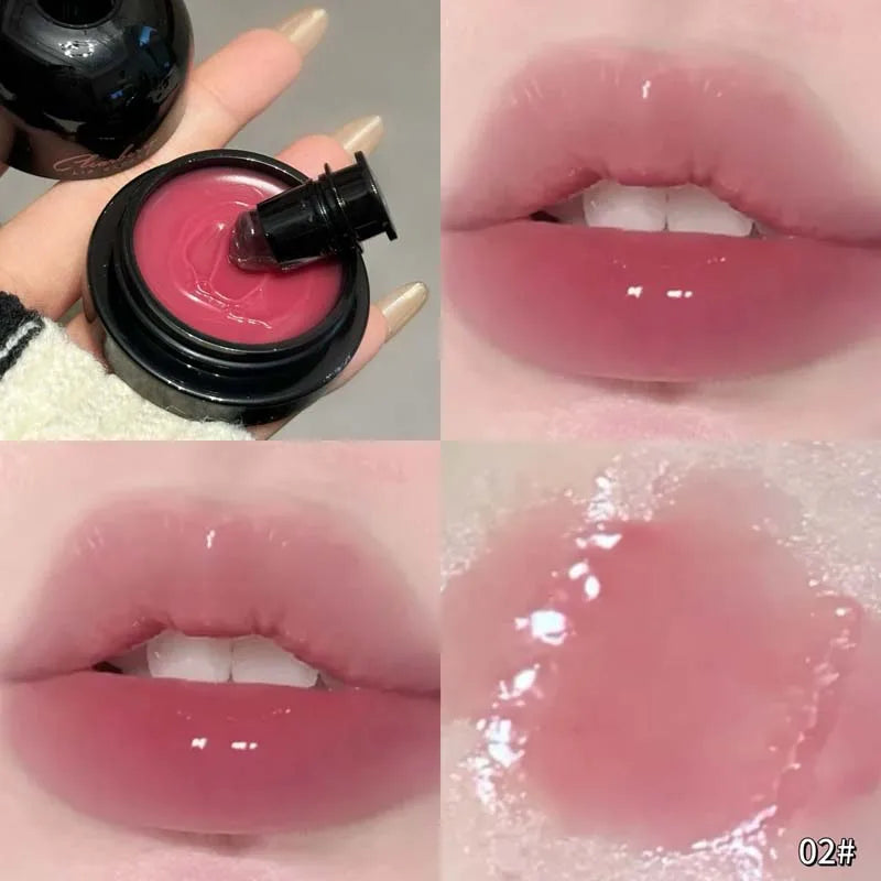 Lip Essence Mouth Red Lip Glaze Mirror Gloss Nude Lip Gloss Moisturizing Lipstick For Women Waterproof And Long-lasting Lipstick