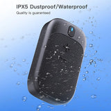 Altavoz Bluetooth portátil para exteriores, altavoz portátil de llamadas Bluetooth con soporte magnético para ciclismo, senderismo y correr.