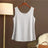 Original New Arrival 2024 Summer Fashion Brand Sleeveless Top Women's Chiffon Shirt Loose Plus Size Show Clothing Shirt Blouse - Lootquake