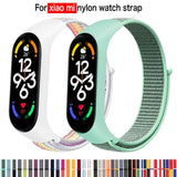 Correa de nailon para Xiaomi Mi Band 7-7 NFC, repuesto de pulsera deportiva para Mi Band 7, 6, 5, 3 y 4