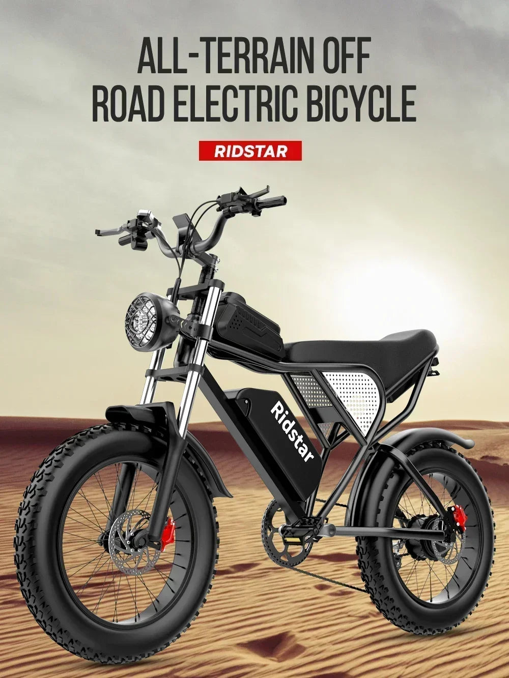 Electric bike 2000W Powerful Dual Motor 52V 40Ah Dual Battery Q20 Pro Ebike Motorcycle Mountain 20x4.0 Fat Tire Electric Bicycle