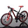 Creative Alloy Bicycle Model Ornament Mini Metal Bike Toy Collectible