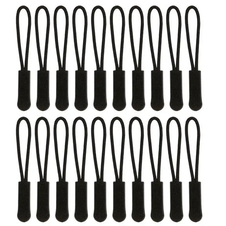10/11/20/21Pcs Replacement Zipper Pulls Cord Extender for Backpacks Jackets Luggage Purses Handbags - Lootquake