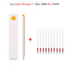 KACO Gel Pens Sets School Office Supplies for Kids 0.5mm High-capacity Heart / Star Sign Writing Gadgets Love Gift Cute Items