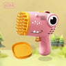 40 Hole Dinosaur Bubble Handheld Bubble Machine Electric Bubble Gun Outdoor Wedding Party Toy