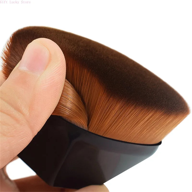 1PC Foundation Brushes Makeup Korean Professional Cosmetics BB Cream Powder Make Up Brush Short Handle Magic Foundation Brush