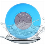Altavoz Bluetooth inalámbrico resistente al agua con ventosa para coche y ducha.