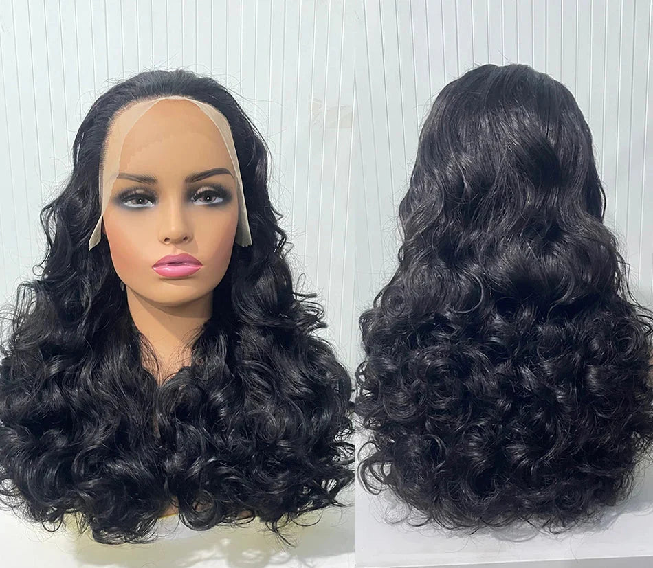 100% Human Hair | Highlight | Ombre | Double Drawn | Brazilian | Remy | Bouncy Body Wave | Full Fumi | Bouncy Weave | Wavy Hair Lace Wigs