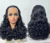 100% Human Hair | Highlight | Ombre | Double Drawn | Brazilian | Remy | Bouncy Body Wave | Full Fumi | Bouncy Weave | Wavy Hair Lace Wigs