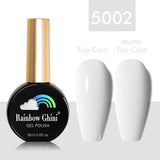 Rainbow Ghini UV LED Glitter Purple Gel Nail Polish 15ml Manicure Art Accessories Nail Glue Supplies for Professionals Varnishes
