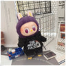 Vêtements de poupée Labubu, ensemble sweat à capuche et pantalon tendance, accessoires pour poupées Labubu Idol V1 V2, peluche universelle de 15/17 cm