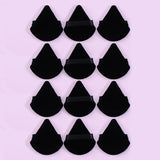 10/12 Pcs Triangle Powder Puff Wet Dry Use For Loose Powder Liquid Cosmetic Soft Plush Powder Puff Makeup Foundation