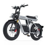 Bicicleta eléctrica para adultos Coswheel GT20S, 1500 W, 48 V, 27,5 Ah, para desplazamientos diarios, bicicleta de montaña eléctrica con neumáticos anchos de 20 pulgadas.