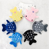 Fashion Cute Blue Shark Mini Whales Coin Purse Plush Zipper Coin Wallet Designer Women's Small Change Bag Key Earphone Pouch - Lootquake