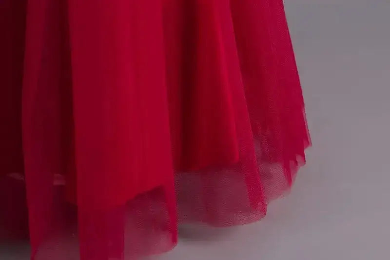 Teens Girls Bridesmaid Dresses For Wedding 5-14 Yrs Kids Sequin Birthday Party Long Dress Girls Evening Formal Pageant Vestidos - Lootquake