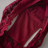 6PCS/Set Hollow Out Floral Lace Panties Women Briefs Sexy Lingerie Female Underwear Ladies Soft Breathable Cotton Underpants - Lootquake