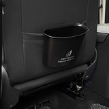 Botes de basura para automóviles Botes de basura compactos para vehículos Contenedor de basura Accesorios para el interior del automóvil Organizadores multiusos a prueba de fugas y