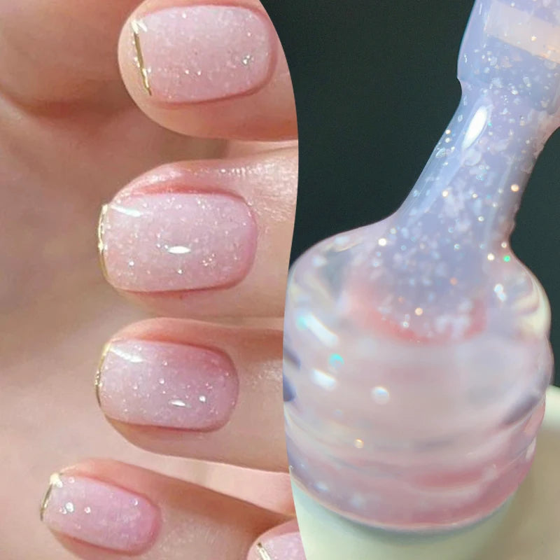 BORN PRETTY 10ml Reflective Glitter Gel Nail Polish Carat Mirage Sparkling Color Shine UV LED Soak Off Semi-Permanant Varnish