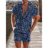 Leopard Print Shirt For Men Short Sleeve Male T-shirt Tops Summer Casual All-match Hawaiian Beach Shirts Mens Plus Size Tees - Lootquake