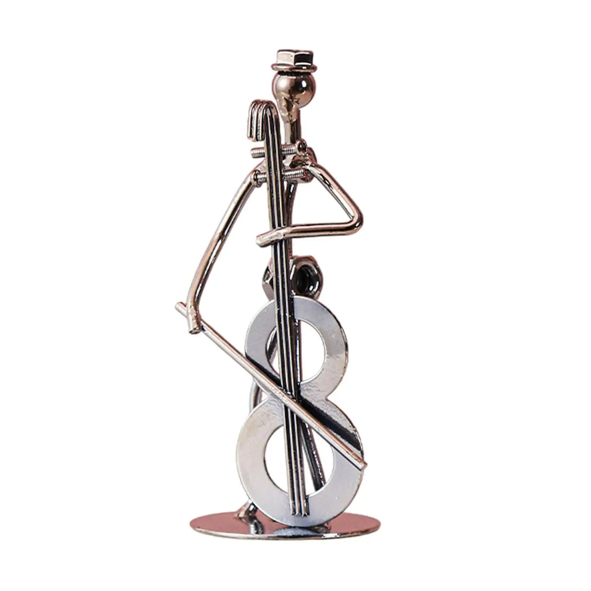 Musical Man Statue Musician Tabletop Figurine for Tabletop Spring Office