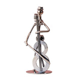 Musical Man Statue Musician Tabletop Figurine for Tabletop Spring Office