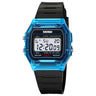 SKMEI Transparent TPU Strap Ladies Wristwatch Shockproof Back Light Display Stopwatch Digital Watches Women 2056 reloj mujer - Lootquake