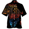 Colourful Bohemia African Graphic Shirts For Men Clothing Fashion Mens Short Sleeve Casual Y2k Lapel Blouse Summer Beach Tops - Lootquake