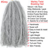 18" Marley Twist Braiding Hair | Crochet Braids | Afro Twist Kinky Hair Extensions | Ombre Colors | 30 Strands/Pack