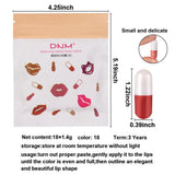 Pills Lipstick  6/10/18 Colors Long Lasting Pill Lipstick Cute Waterproof Non-Fading Lipstick Velvet Matte Lipstick Set