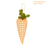 3/1pcs Nov Woven Easter Carrots Ornaments Hanging Pendant for Easter Home Decorations Supplies 2023 Kids Easter Favors Gifts Toy - Lootquake
