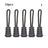 10Pcs Zipper Puller End Fit Rope Tag Fixer Zip Cord Tab Replacement Clip for Broken Buckle Travel Bag Suitcase Tent Backpack - Lootquake