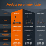 KuKirin G2 Folding Electric Scooter 800W Brushless Motor 10 Inch Vacuum Off-Road Tire EScooter 48V 15AH Battery Max Speed 45km/h